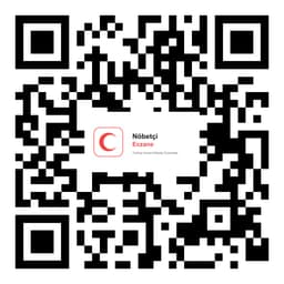 QR code to visit Nöbetçi Eczane website